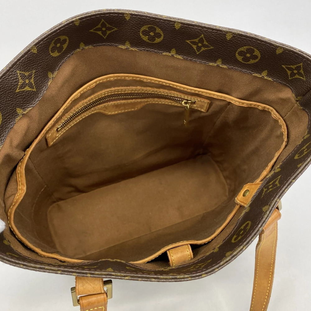 LOUIS VUITTON Authentic Brown Monogram Tote Bag - Picture 4 of 10